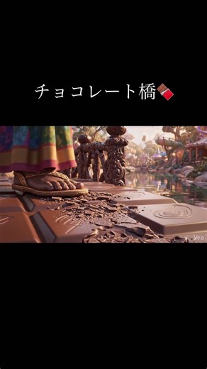 ★ASMR★チョコレート橋🍫 #癒し #healing #asmr #リラックス #幸運#落ち着く