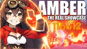 GOD MODE AMBER! Actually Kinda Shocked… (Genshin Impact)
