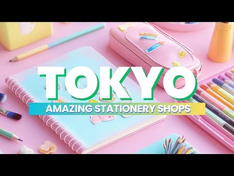 Inside The Most AMAZING Stationery Shop in Tokyo!