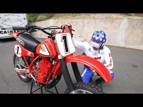 WORLD'S FINEST 1981 HONDA CR450R MUSEUM PIECE
