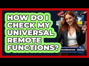 How Do I Check My Universal Remote Functions?