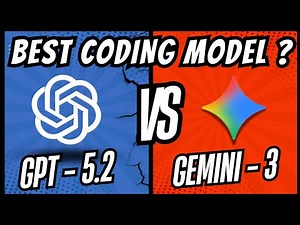 GPT 5.2 vs Gemini 3 PRO Coding Test | Which is the Best Coding Model?