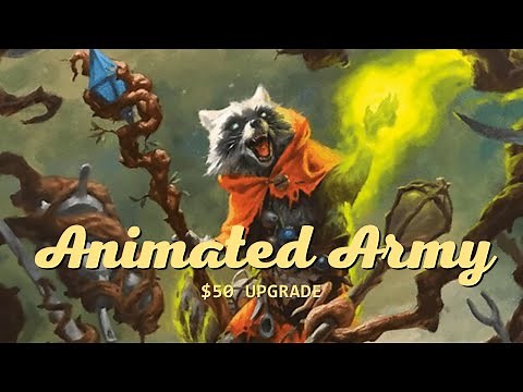 Bello, Bard of the Brambles | Animated Army $50 UPGRADE (Bloomburrow Precon Upgrade) #mtgblb