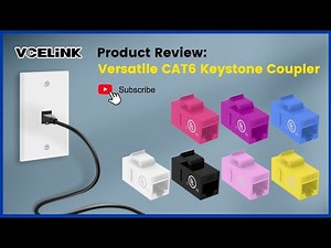 Product Review: Versatile CAT6 Keystone Coupler | VCELINK