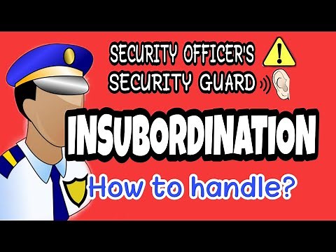 How to Write Up an Employee for Insubordination | INSUBORDINATION REPORT SAMPLE | ‪@ChadInformative‬