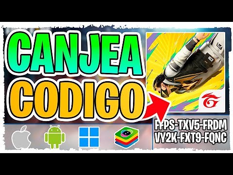 Como Canjear Códigos en Free Fire ✅