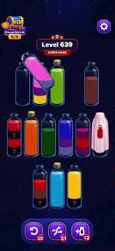 Magic Sort Level 639 Super Hard