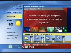 Weatherscan - 7/2/2019 4:39pm