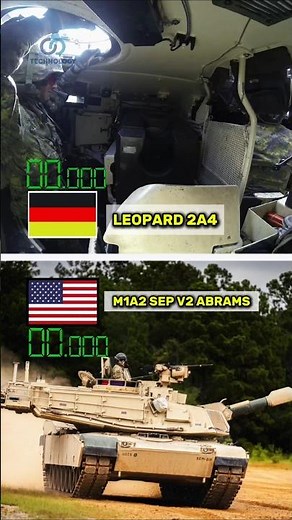 Leopard 2A4 vs M1A2 SEP 2 Abrams — Who Reloads Faster