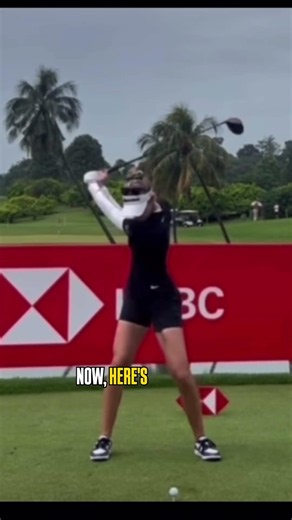 The Secret Behind Nelly Korda’s Swing 😳 #golf #shorts