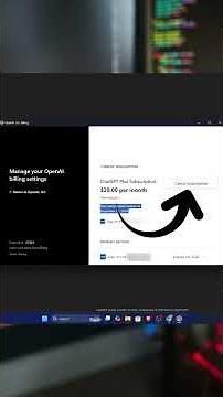 How to Cancel Your ChatGPT Plus Subscription 🚫🤖✨ #ChatGPT #CancelSubscription #ChatGPTPlus #AI
