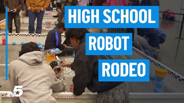High school robotics teams compete in “Robot Rodeo”