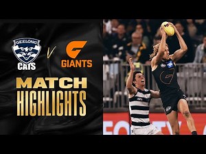 Geelong Cats v GWS Giants Highlights | Semi-Final, 2021 | AFL