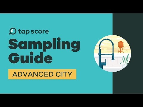Advanced City Water Test by Tap Score | Sampling Guide