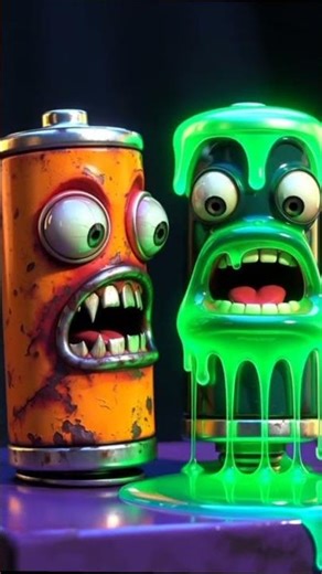 “Slime Trouble Begins in Monster World!” #3danimation #cube #mosters #3d