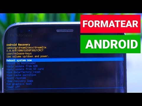 COMO FORMATEAR ANDROID - resetear/restaurar fácilmente 2018