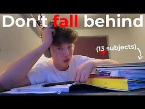 How I study 13 subjects at the SAME time