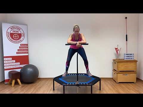 Jumping Fitness: Stomping für Anfänger High Impact - Homeworkout - Fit mit Pia - Möllner SV