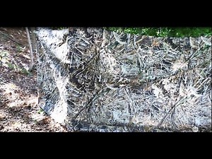 Hunters Specialties Camo Leaf Blind Material Video