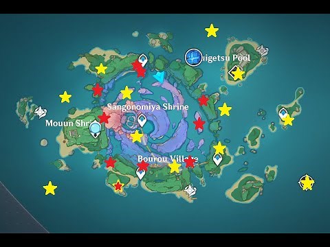 Hidden Chests you may have missed on Watatsumi and Seirai Islands [Genshin Impact][2.1]