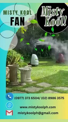 MISTY KOOL MISTING SYSTEM✅The Benefits of a Misting System* Heat...