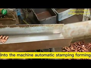Automatic Cable Lug Copper Terminal Making Machine, Chinese Copper Lug Manufacturing Process