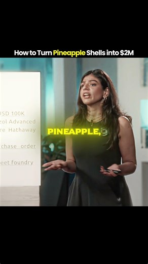 How to Turn Pineapple Shells into $2M 🍍💸 @DraperTV #shorts