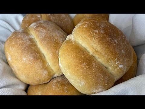 Homemade Paposecos - Portuguese Dinner Rolls