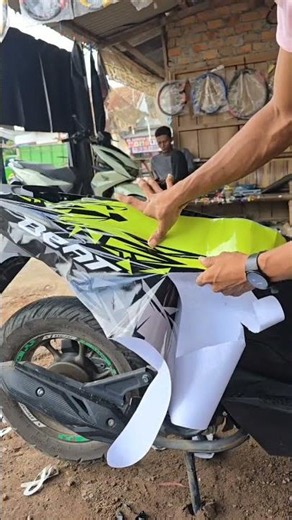 Install Honda Beat Street decal sticker #sticker #viral #fyp #viral #decal #motorcyclescotlet