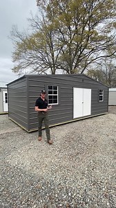 🏡🚛 Big Storage, Big Convenience! This 12x24 storage building features our 6-foot double doors, making it perfect for storing your mower, lawn equipment, and more—with plenty of space to work inside too! 🌿🛠️ Spring is coming—make sure you're ready! 🌞 Let Shivers Buildings take care of you with: ✅ No credit check payment options ✅ Expedited delivery ✅ Warranty & setup included Get yours today! Contact us or visit https://hubs.la/Q038grMb0 to order! #ShiversBuildings #BackyardStorage #SpringRe