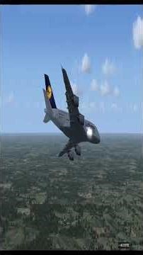 Lufhtansa Airbus A380 approaching Moscow Airport