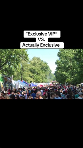 Exclusive VIP Access vs. True Exclusivity