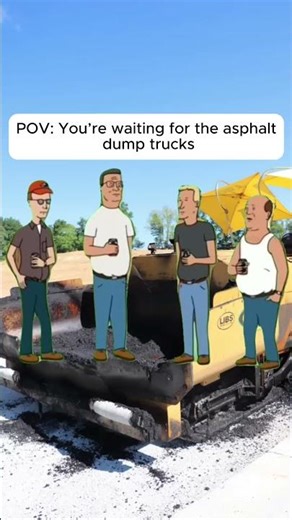 Just another day on the paving job 🎥: @libspavingco #paving #asphalt #asphaltlife #construction