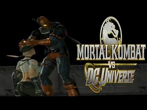 Mortal Kombat Vs DC Universe - Deathstroke Playthrough - Very Hard (MK Universe)