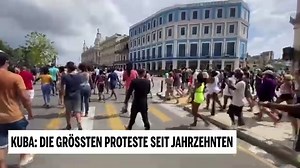Kuba: Die grössten Proteste seit Jahrzehnten