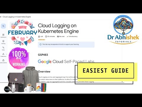 Cloud Logging on Kubernetes Engine | FEB 2026 | #GSP483 #qwiklabsarcade2026
