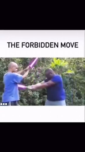 Lightsabre Forbidden Move! #starwars #lightsaber #funny | Filmling