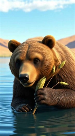 “Bear Helped a Papaya Tree 🌱 | Emotional Forest Story | Hindi Motivation Short