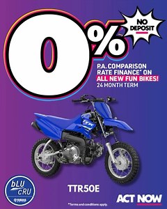 The Yamaha TT-R50E 2025!  Ready to make your junior’s dream come...
