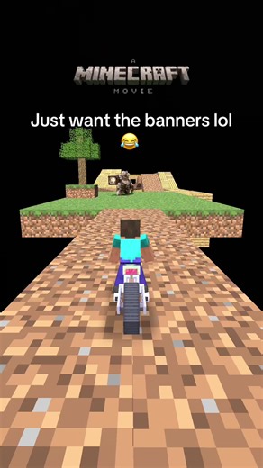 Minecraft Movie Banner Showcase