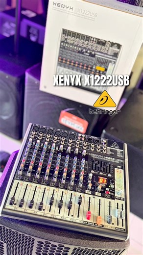 🎛️ CONSOLA Behringer X1222USB 🔊 Potencia, control y versatilidad para tu sonido en vivo o estudio. ✅ 12 canales con preamplificadores XENYX de bajo ruido ✅ Interfaz USB integrada para grabación y streaming ✅ Procesador de efectos con múltiples presets ✅ Ecualizador de 3 bandas con medios semiparamétricos ✅ Salidas balanceadas para conexión profesional Ideal para bandas, iglesias, eventos y home studio 🎶💪 📲 Escríbenos por WhatsApp y cotiza la tuya escríbenos al WhatsApp 😊 📲WHATSAPP: 324 44