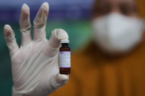 Halal concerns drive vaccine hesitancy as Indonesia fights measles outbreak