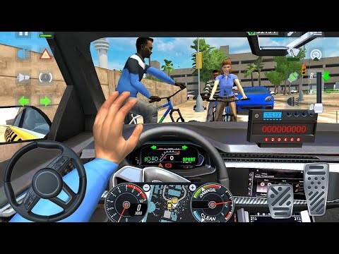 New Taxi Driver 3D - City Bicycles Vs Taxi Driving 2026 - Taxi Simulator! Car Game Android Gameplay