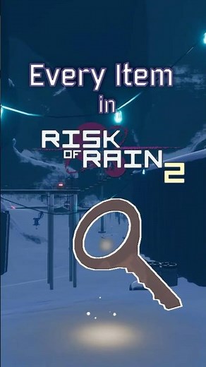 Ranking Every Item in Risk of Rain 2: Rusted key #gaming #shorts #riskofrain2