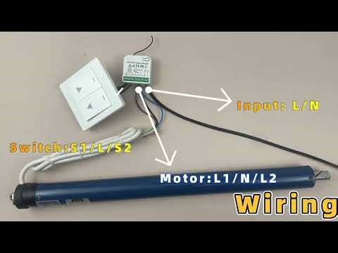 Tuya WiFi RF Roller Blinds Curtain control Module Shutter Switch with