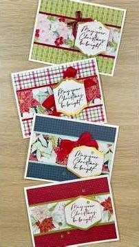 Christmas in July! Let's Make an Easy Card!