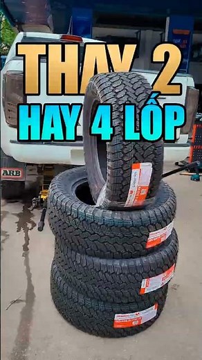 Nên thay 2 hay cả 4 lốp cho xe #lopxe #anphucthinh