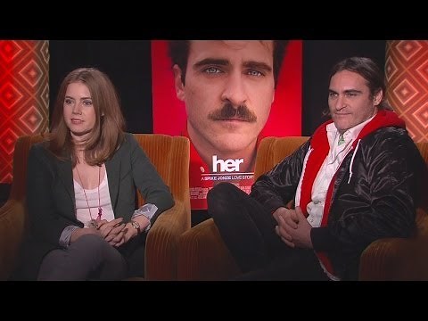 Amy Adams & Joaquin Phoenix - Her Interview HD