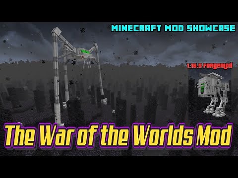 Minecraft 1.16.5 - The War of the Worlds Mod