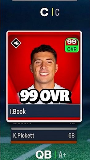 I turned the worst quarterback into a 99 overall